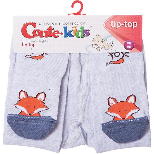 

Колготки Conte-kids TIP-TOP, Серый