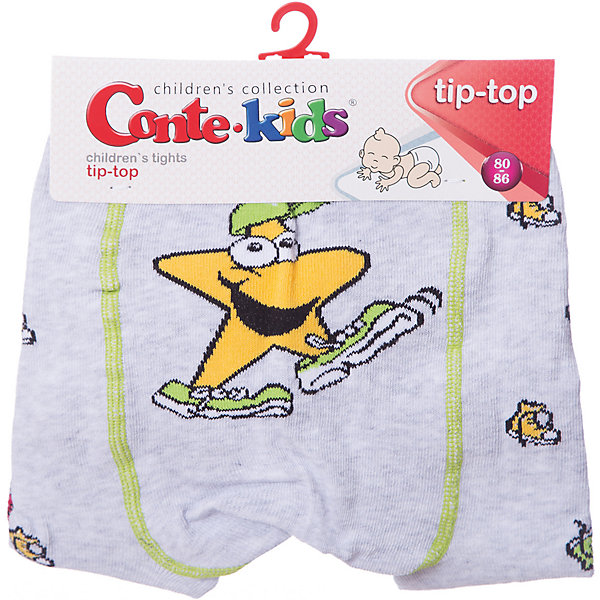 

Колготки Conte-kids Tip-Top, Серый