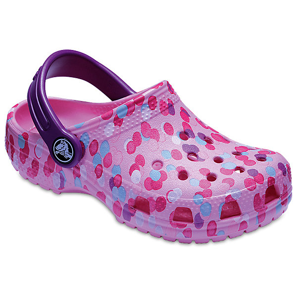 

Сабо CROCS Classic Graphic Clog K, Розовый, Сабо CROCS Classic Graphic Clog K