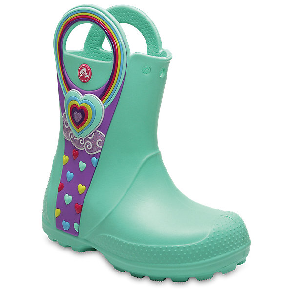 

Резиновые сапоги CROCS Handle It Graphic Boot K, Голубой