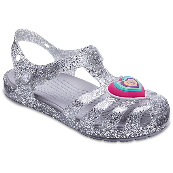 

Сандалии CROCS Crocs Isabella Novelty Sandal, Серебряный