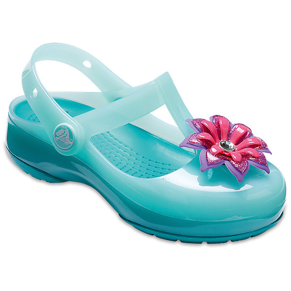 

Сандалии CROCS Crocs Isabella Emb Clog, Голубой