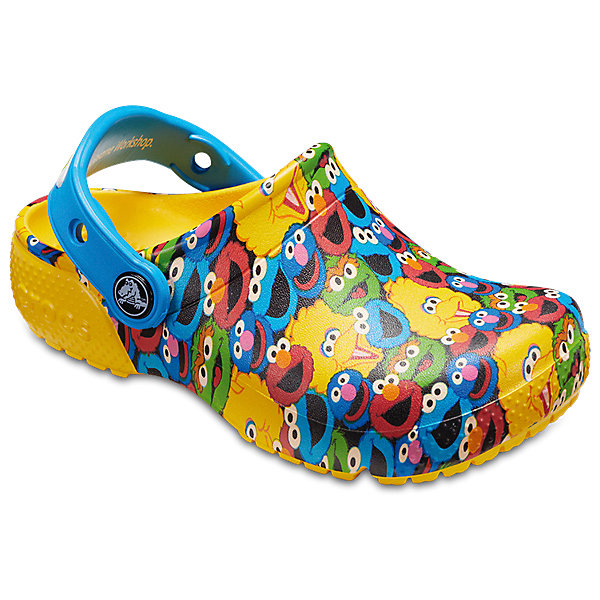 

Сабо CROCS Улица Сезам, Разноцветный