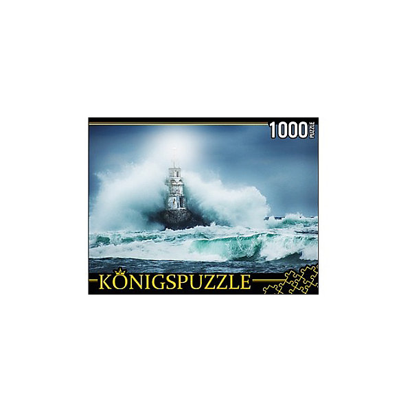 

Пазл Konigspuzzle "Маяк и шторм" 1000 элементов