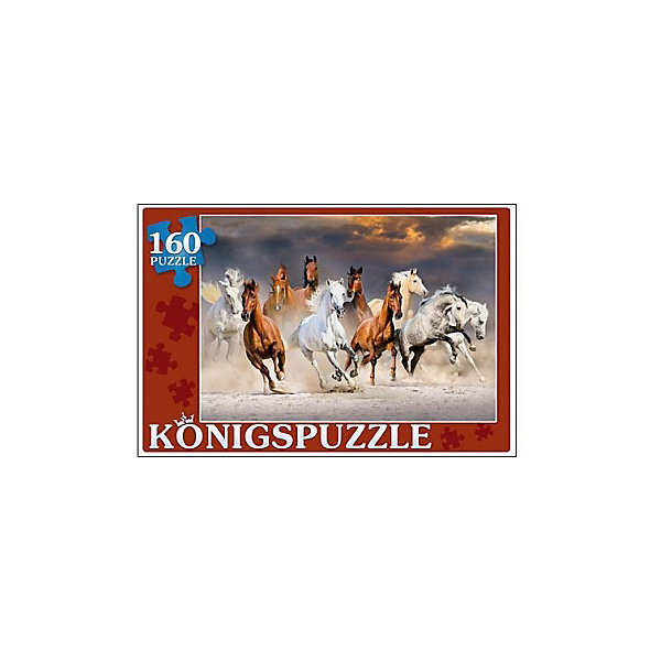 

Пазл Konigspuzzle "Табун лошадей" 160 элементов