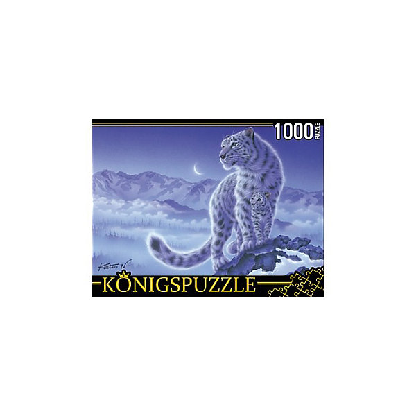 

Пазл Konigspuzzle "Снежные барсы" 1000 элементов