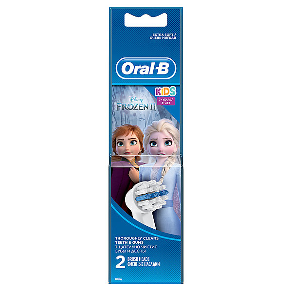 фото Насадки для электрической зубной щетки oral-b stages power frozen, 2шт