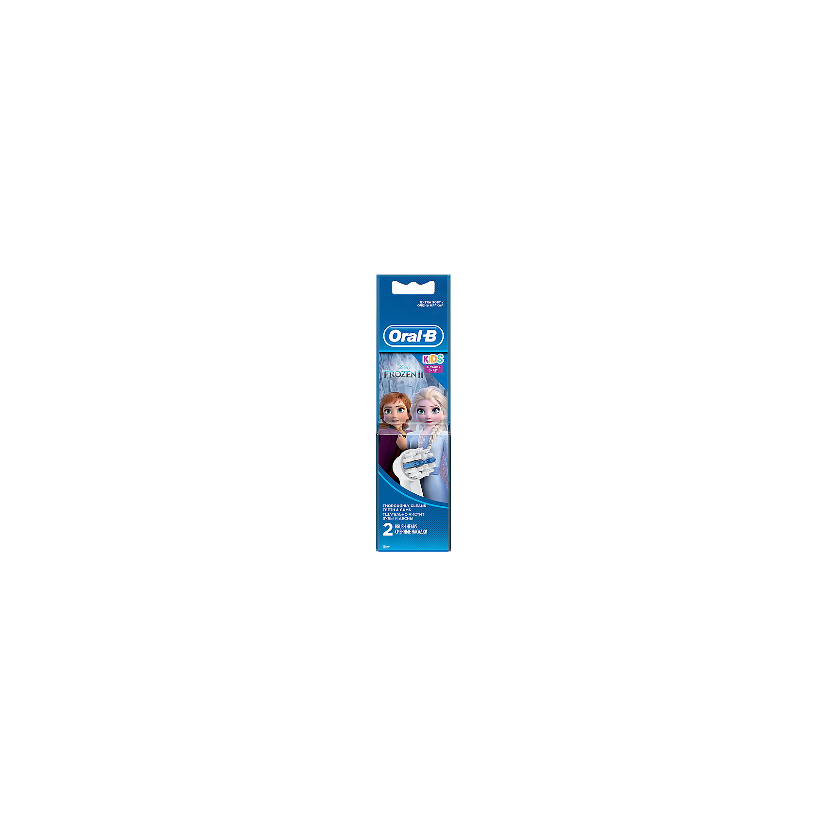 фото Насадки для электрической зубной щетки oral-b stages power frozen, 2шт