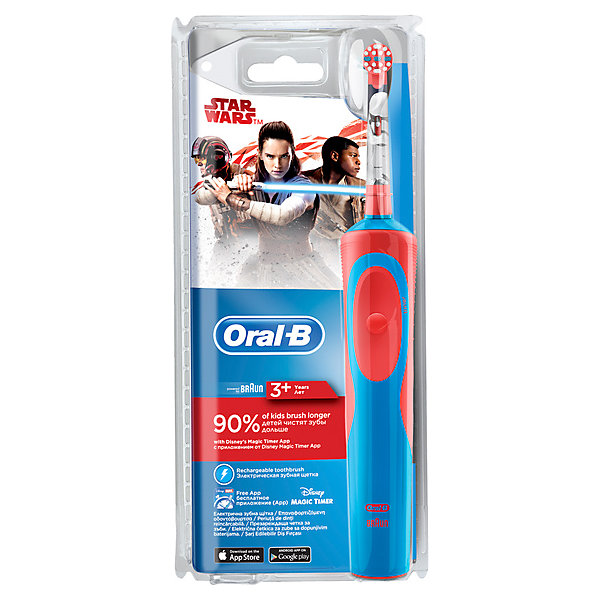 фото Электрическая зубная щетка oral-b stages power star wars