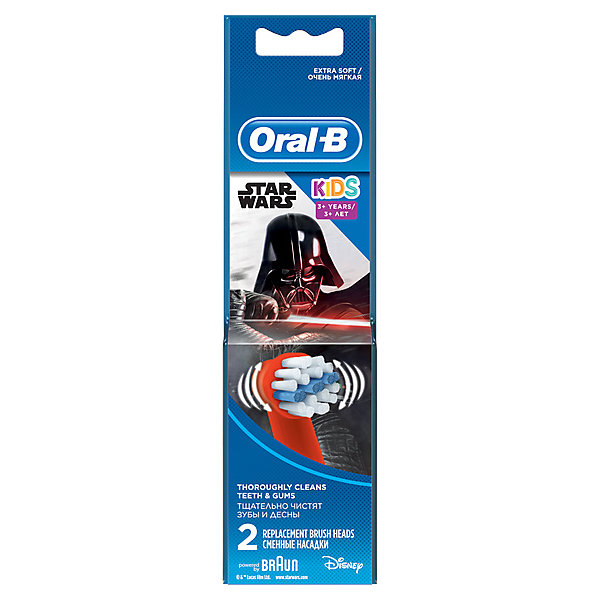 

Насадки для электрической зубной щетки Oral-B Stages Power Star Wars, 2 шт