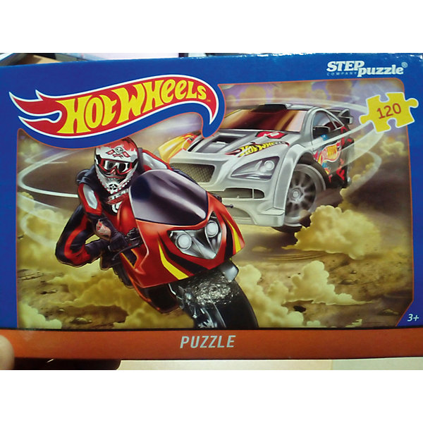 

Пазл "Hot Wheels", 120 деталей, Step Puzzle