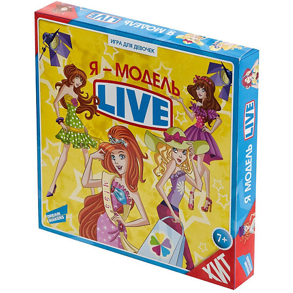 

Игра детская настольная Dream Makers "Я - модель. Live!"
