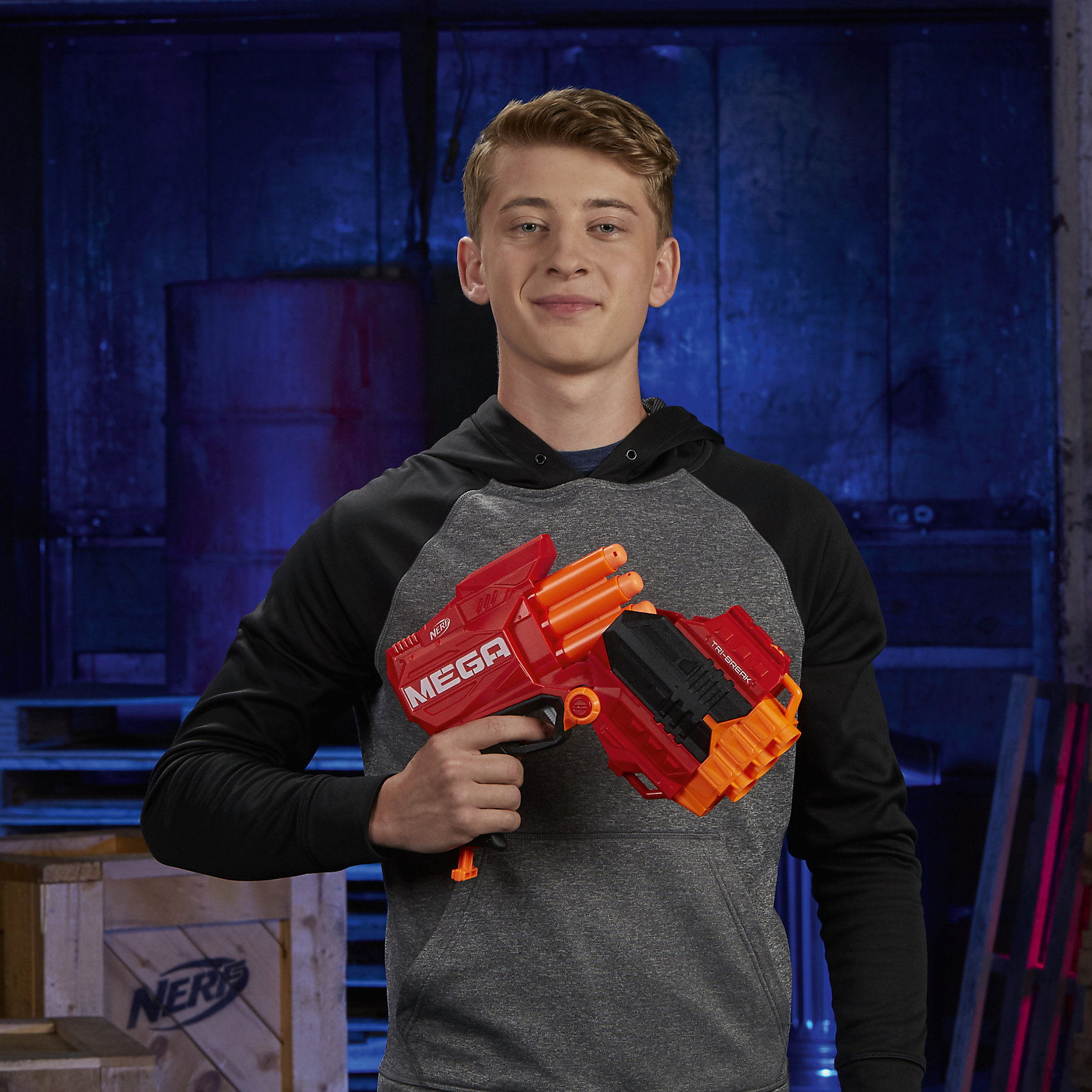 фото Бластер Nerf Мега Три-брейк Hasbro