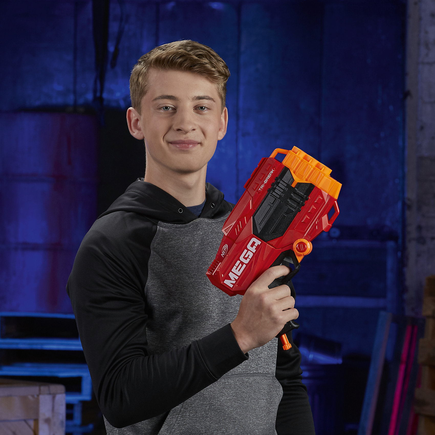 фото Бластер Nerf Мега Три-брейк Hasbro