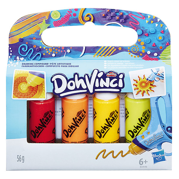 

Набор картриджей DohVinci 4 шт, солнечные цвета