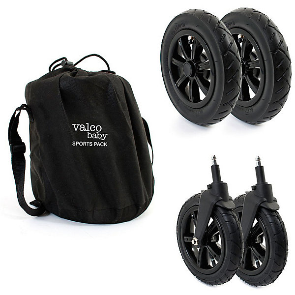 

Комплект надувных колес Valco Baby Sport Pack для Snap / Black, Черный