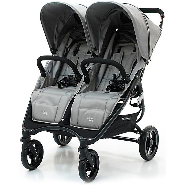 фото Прогулочная коляска для двойни Valco baby Snap Duo / Cool Grey