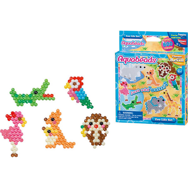 

Набор для творчества Aquabeads "Зверюшки в зоопарке"