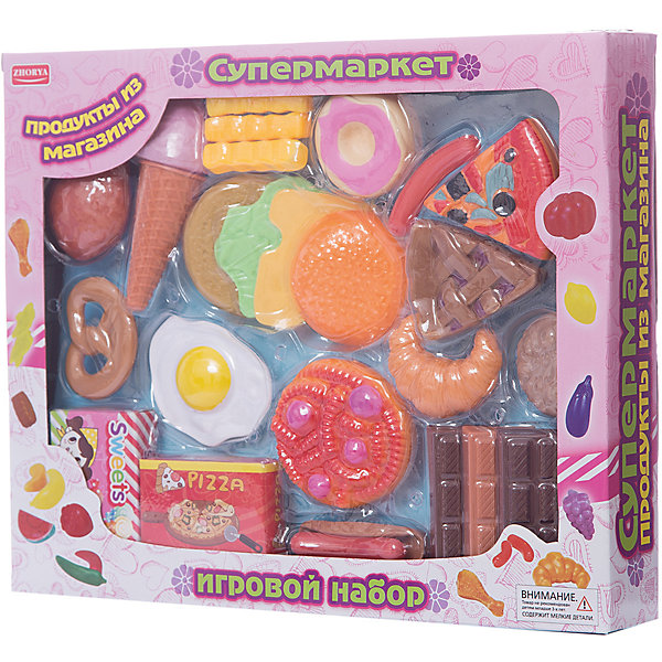 

Игровой набор Zhorya "Супермаркет", Продукты к завтраку
