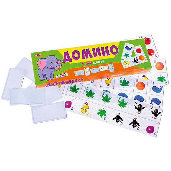 

Настольная игра Рыжий кот "Домино" Учим цвета