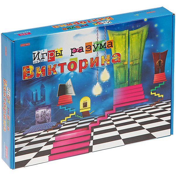 

Настольнаня игра Рыжий кот "Викторина. Игры разума", 200 карточек