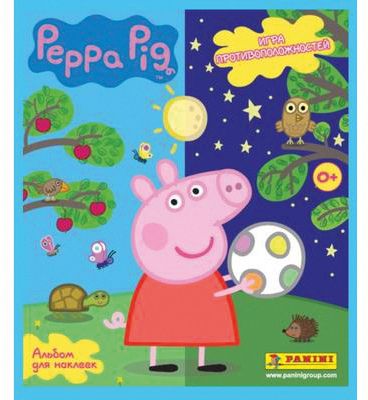 Альбом + набор наклеек Panini Свинка Пеппа. Игра противоположностей , артикул:7929525 - Свинка Пеппа Альбом + набор наклеек Panini Свинка Пеппа. Игра противоположностей , артикул:7929525 - Свинка Пеппа