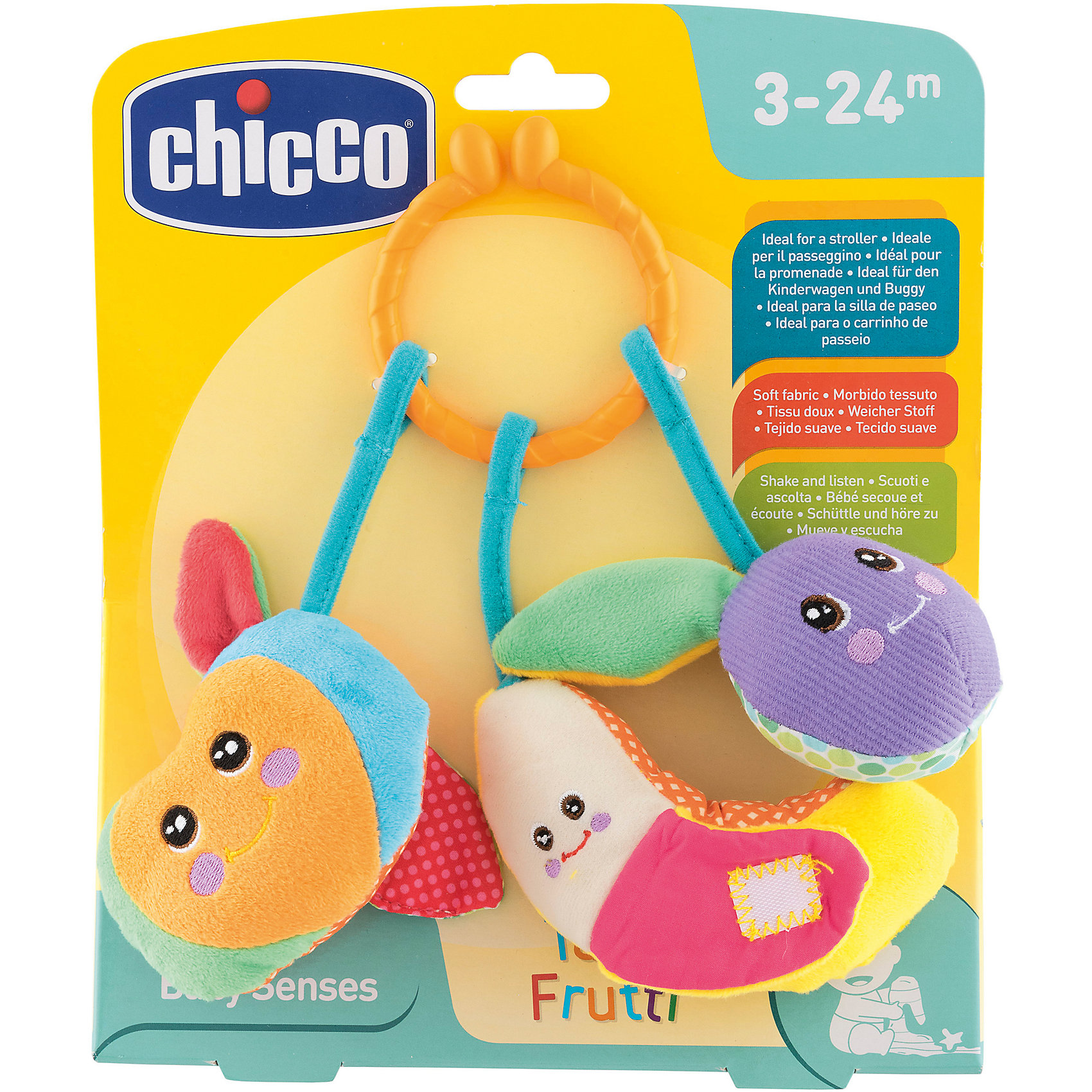 фото Игрушка-подвеска для коляски chicco "фрукты"