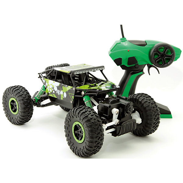 

Радиоуправляемая машина Balbi "Внедорожник Crawler" 1:18, зелёный