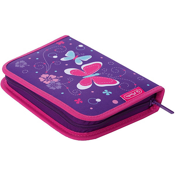 

Пенал с наполнением Herlitz Purple Butterfly, 31 предмет, Фиолетовый