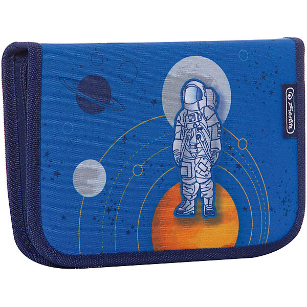 

Пенал с наполнением Herlitz Universe, 31 предмет, Синий