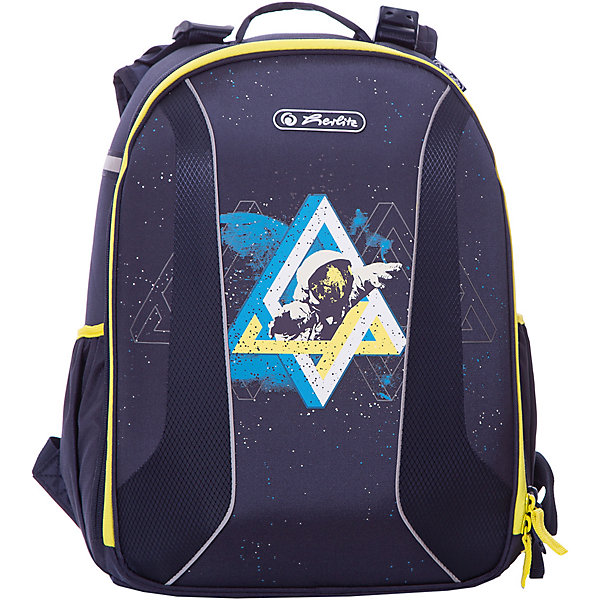 

Рюкзак Herlitz "be.bag Airgo" Space Men, без наполнения, Темно-синий