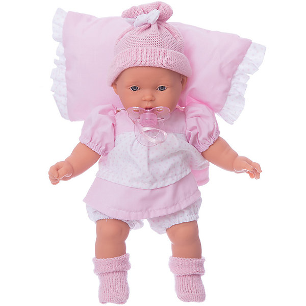 Кукла Ланита на розовой подушк, 27 см, Munecas Antonio Juan 7936889