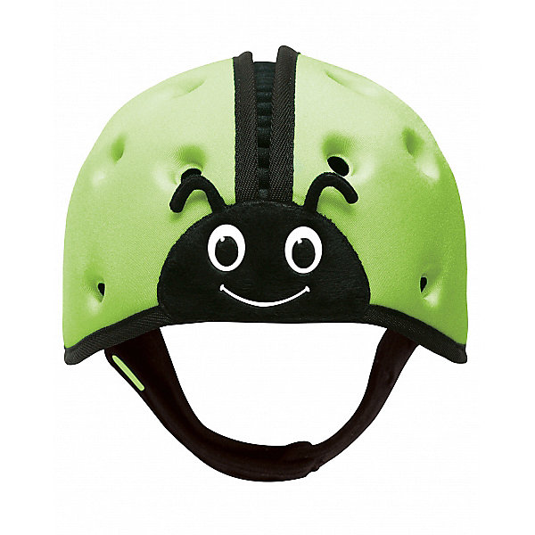 

Мягкая шапка-шлем для защиты головы SafeheadBABY "Божья коровка", зеленый, Мягкая шапка-шлем для защиты головы SafeheadBABY "Божья коровка",