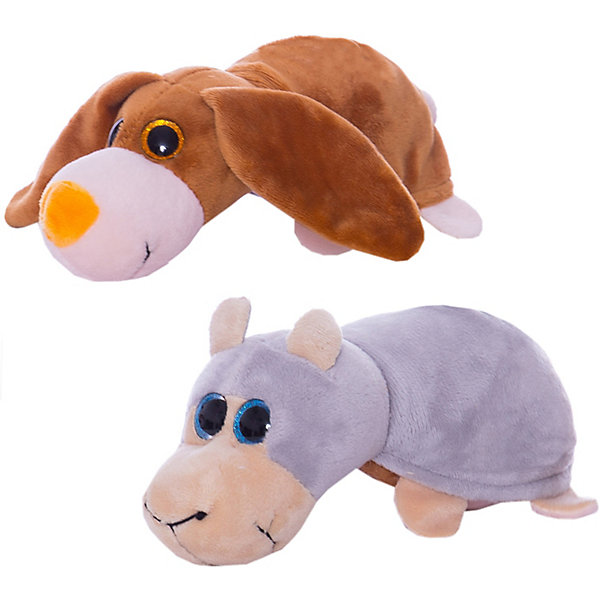 

Мягкая игрушка Teddy "Перевертыши" Овечка-Собака, 16 см, Разноцветный