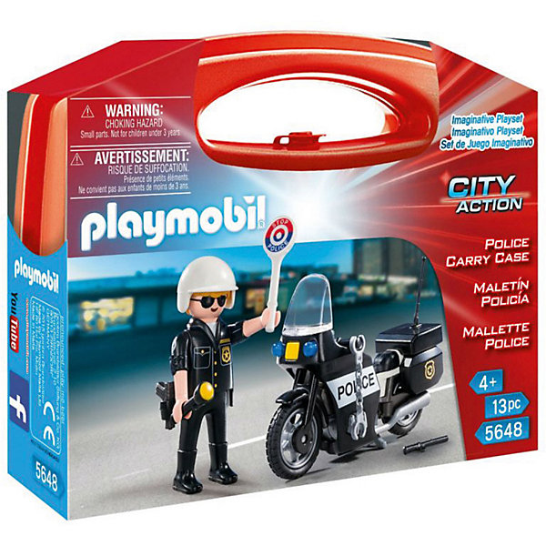 Конструктор Playmobil "Возьми с собой" Полиция PLAYMOBIL® 7966025