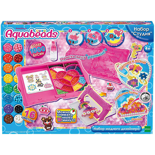 

Набор для творчества Aquabeads "Набор модного дизайнера, Набор для творчества Aquabeads "Набор модного дизайнера"