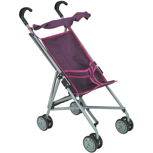 

Коляска-трость для кукол Buggy Boom, фиолетовая, Фиолетовый, Коляска-трость для кукол Buggy Boom, фиолетовая