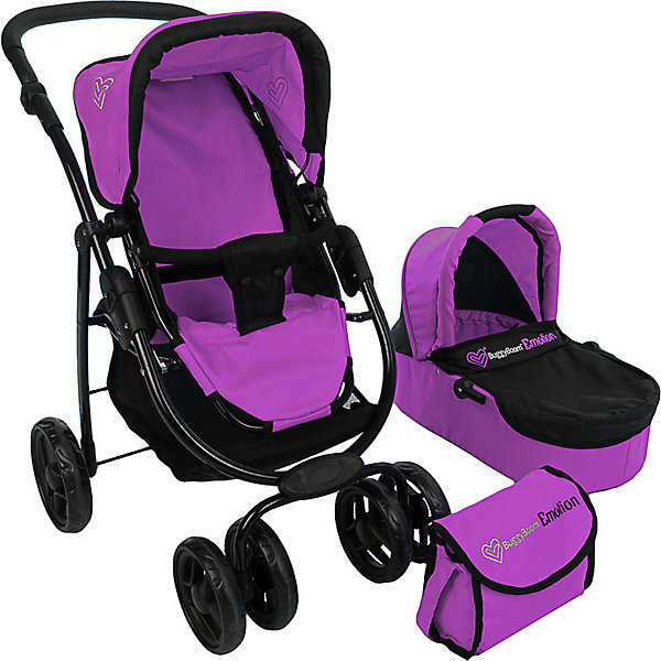

Коляска - трансформер Buggy Boom , розовая, Розовый