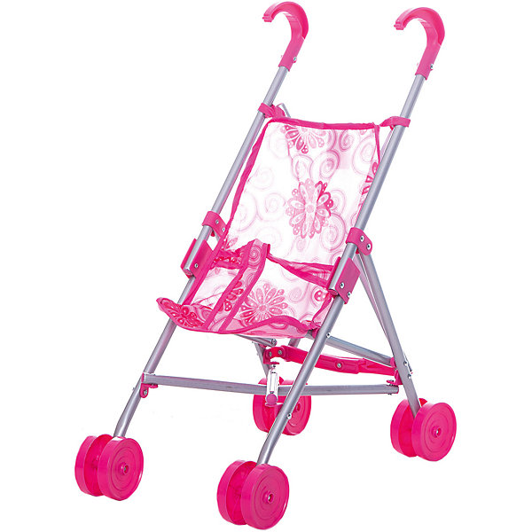 

Коляска-трость для кукол Buggy Boom , розовая, Розовый