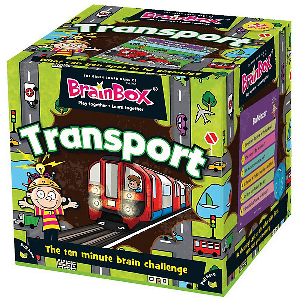 

Настольная игра BrainBox "Сундучок знаний: Транспорт"