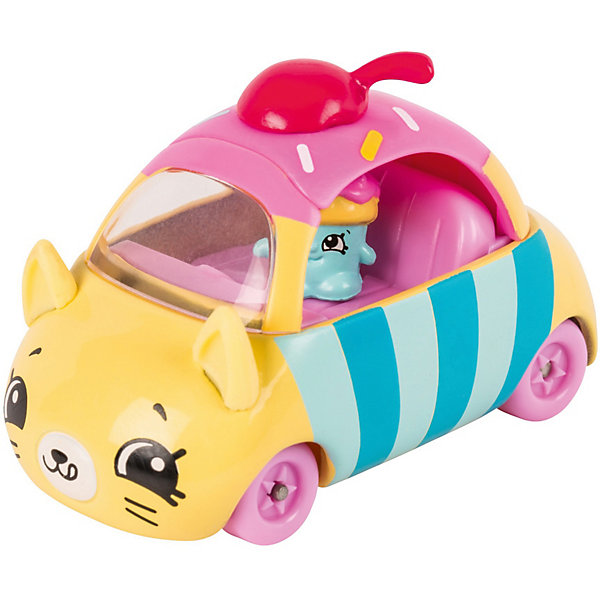 

Игровой набор Moose "Cutie Car" Машинка с мини-фигуркой Shopkins, Cupcake Cruiser, Розовый