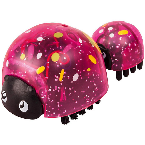 

Интерактивная игрушка Moose "Little Live Pets" Божья коровка и малыш, Искорка, Розовый
