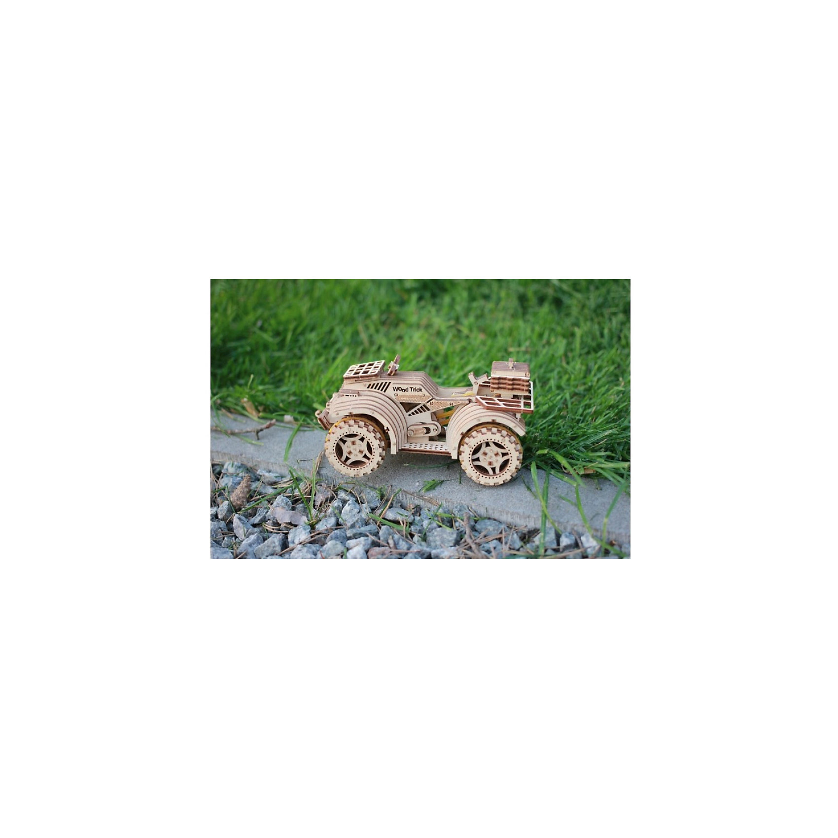 фото Сборная модель Wood Trick "Квадроцикл"