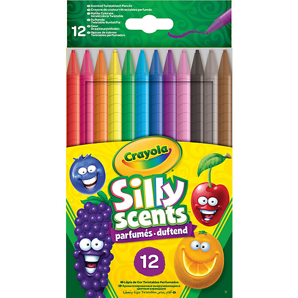 

Выкручивающиеся цветные карандаши Crayola, ароматизированные