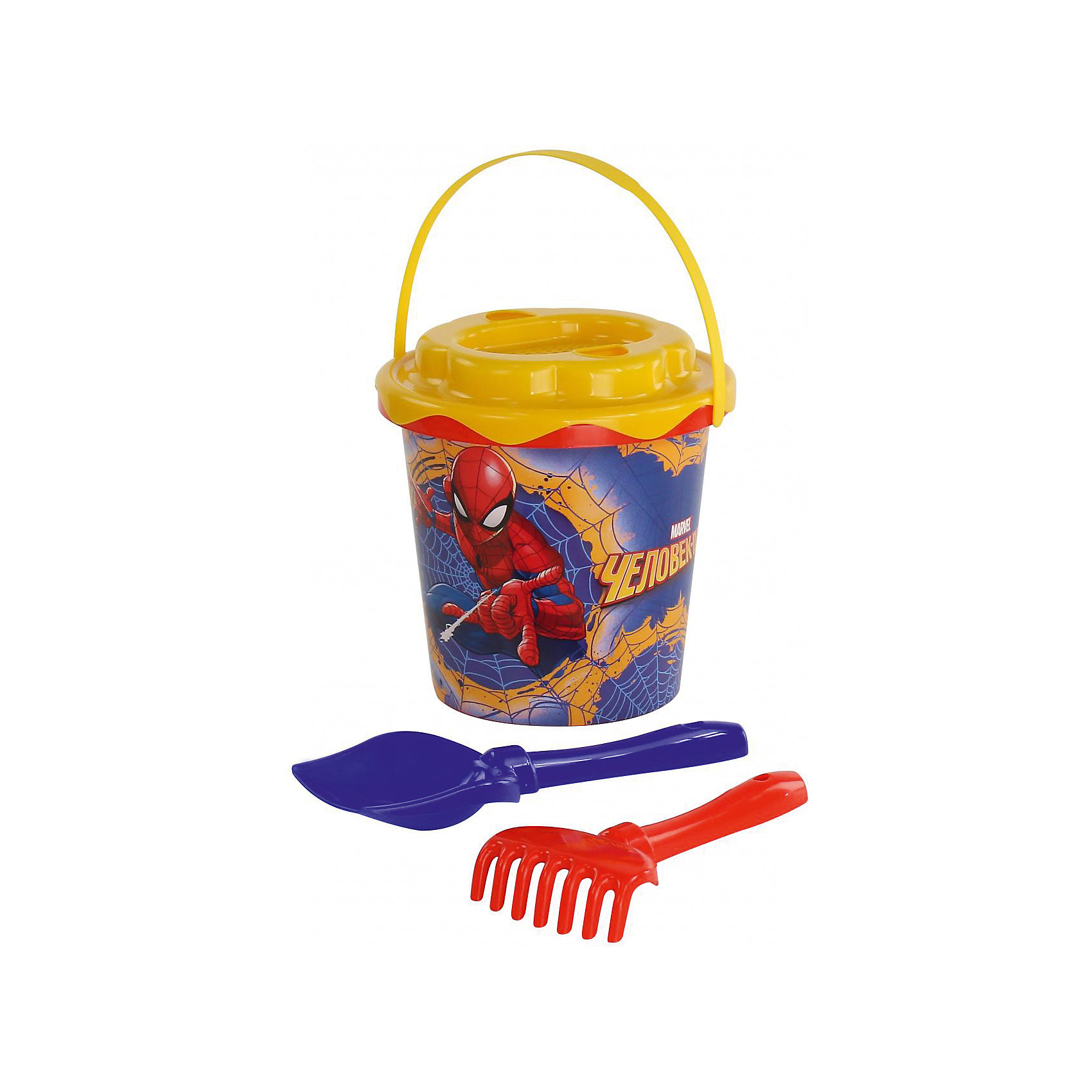 фото Набор игрушек для песочницы полесье "marvel человек-паук" № 11, 4 предмета