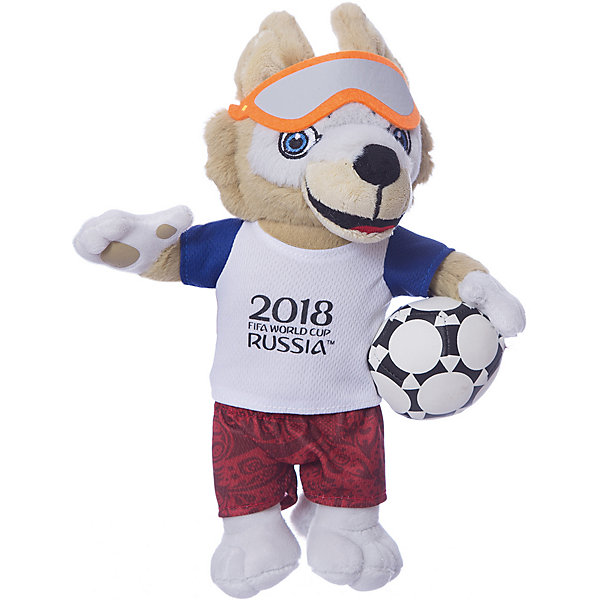 

Мягкая игрушка FIFA-2018 1Toy Волк Забивака, 28 см, Разноцветный, Мягкая игрушка FIFA-2018 1Toy Волк Забивака, 28 см