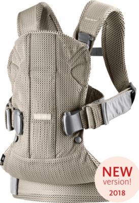 Рюкзак-переноска BabyBjorn ONE Mesh new version, серо-бежевый, артикул:7994435 - Всё для мам Рюкзак-переноска BabyBjorn ONE Mesh new version, серо-бежевый, артикул:7994435 - Всё для мам