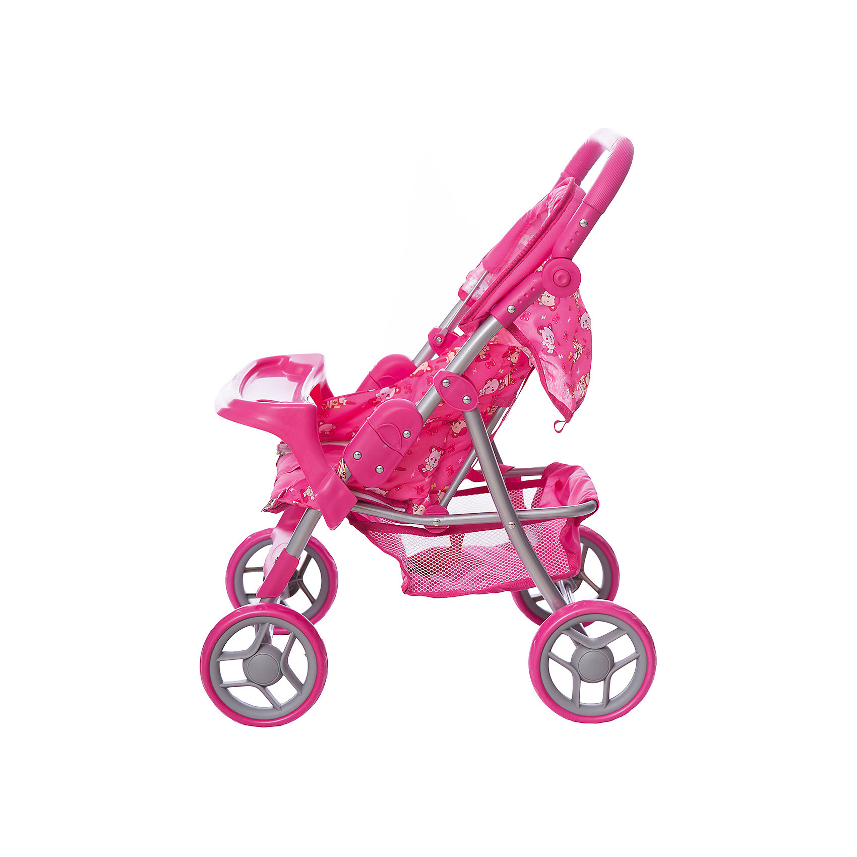 фото Коляска-трансформер для кукол Buggy Boom Skyna, розовая