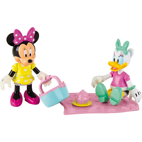 фото Disney Игровой набор "Минни: Пикник" (Дэйзи и Минни, 8 см, аксесс.) Imc toys