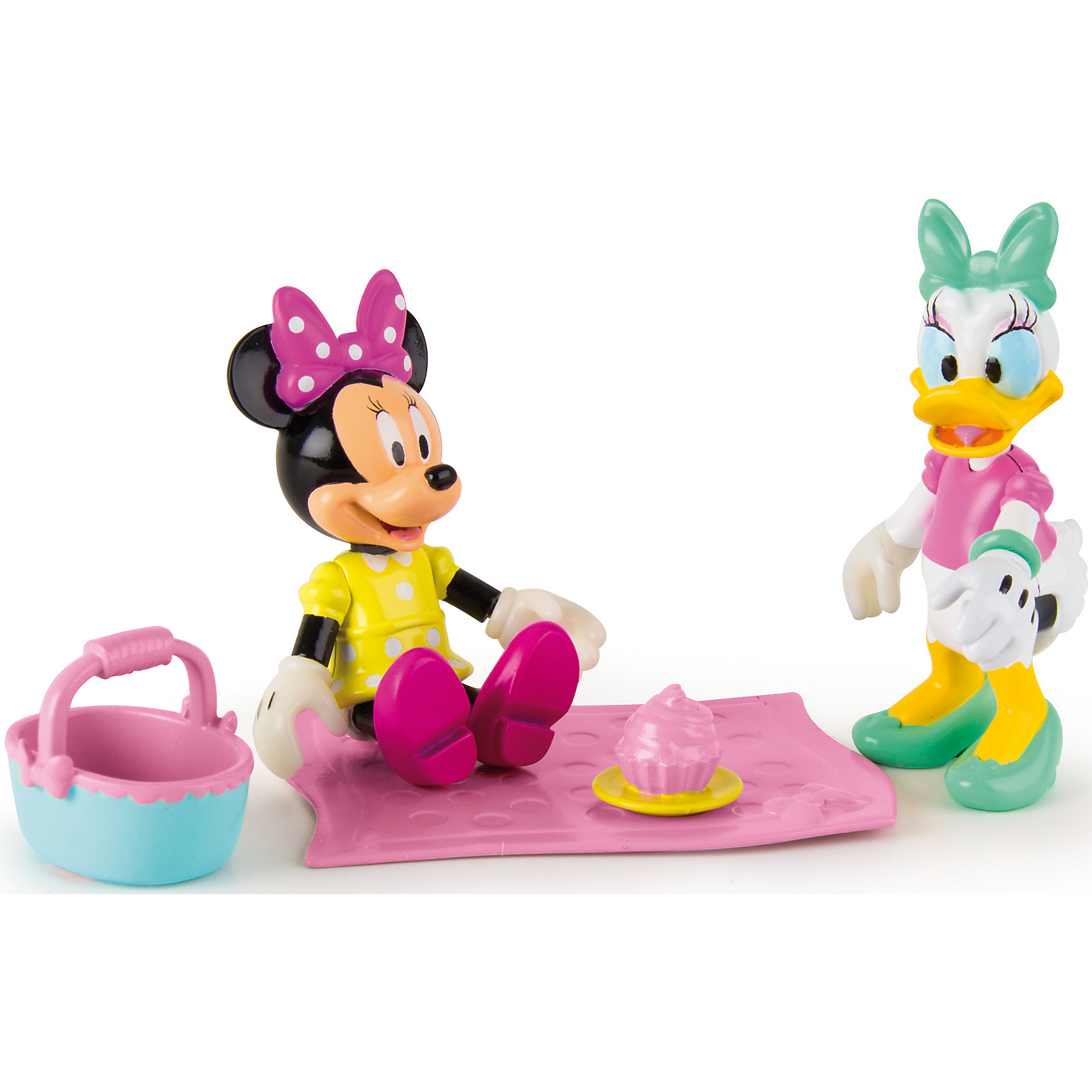 фото Disney Игровой набор "Минни: Пикник" (Дэйзи и Минни, 8 см, аксесс.) Imc toys